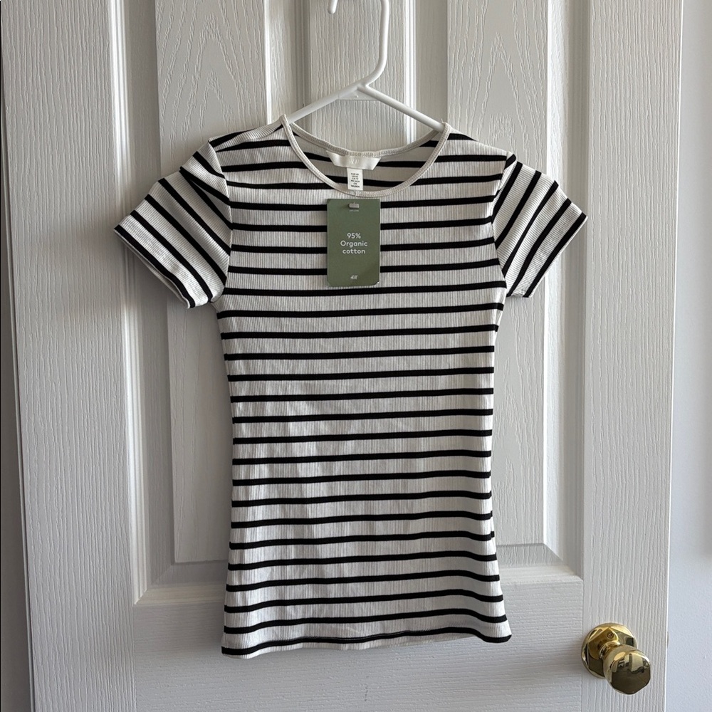 NWT H&M Striped Tee
